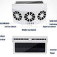 Solar Power Car Fan